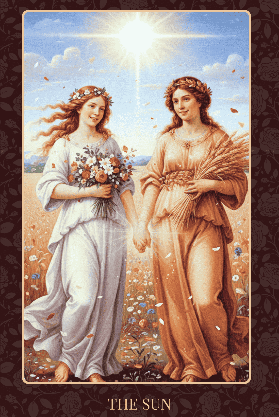 Goddess Tarot-The Sun: Awakening Demeter Goddess and the Infinite Power of Abundance