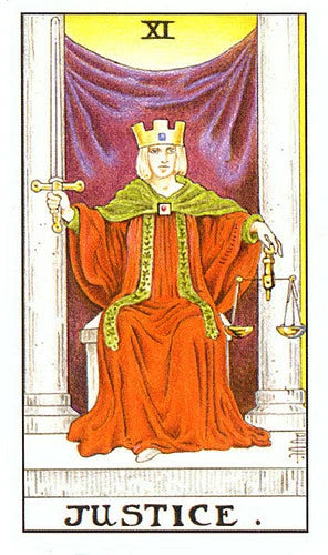 One Card Tarot: The Justice Meaning