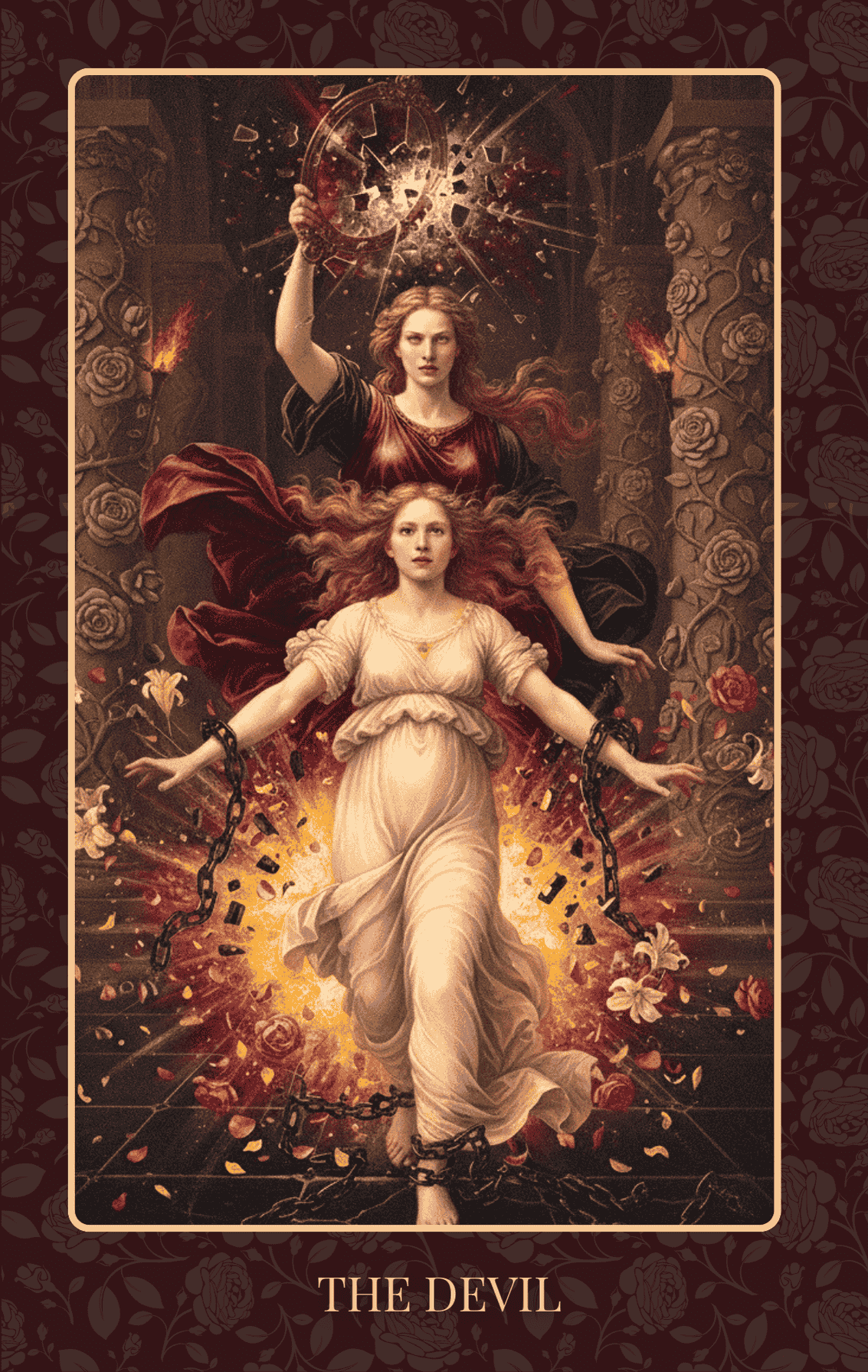 Goddess Tarot-The Devil: Awakening Aphrodite Goddess and the Sovereignty of Desire