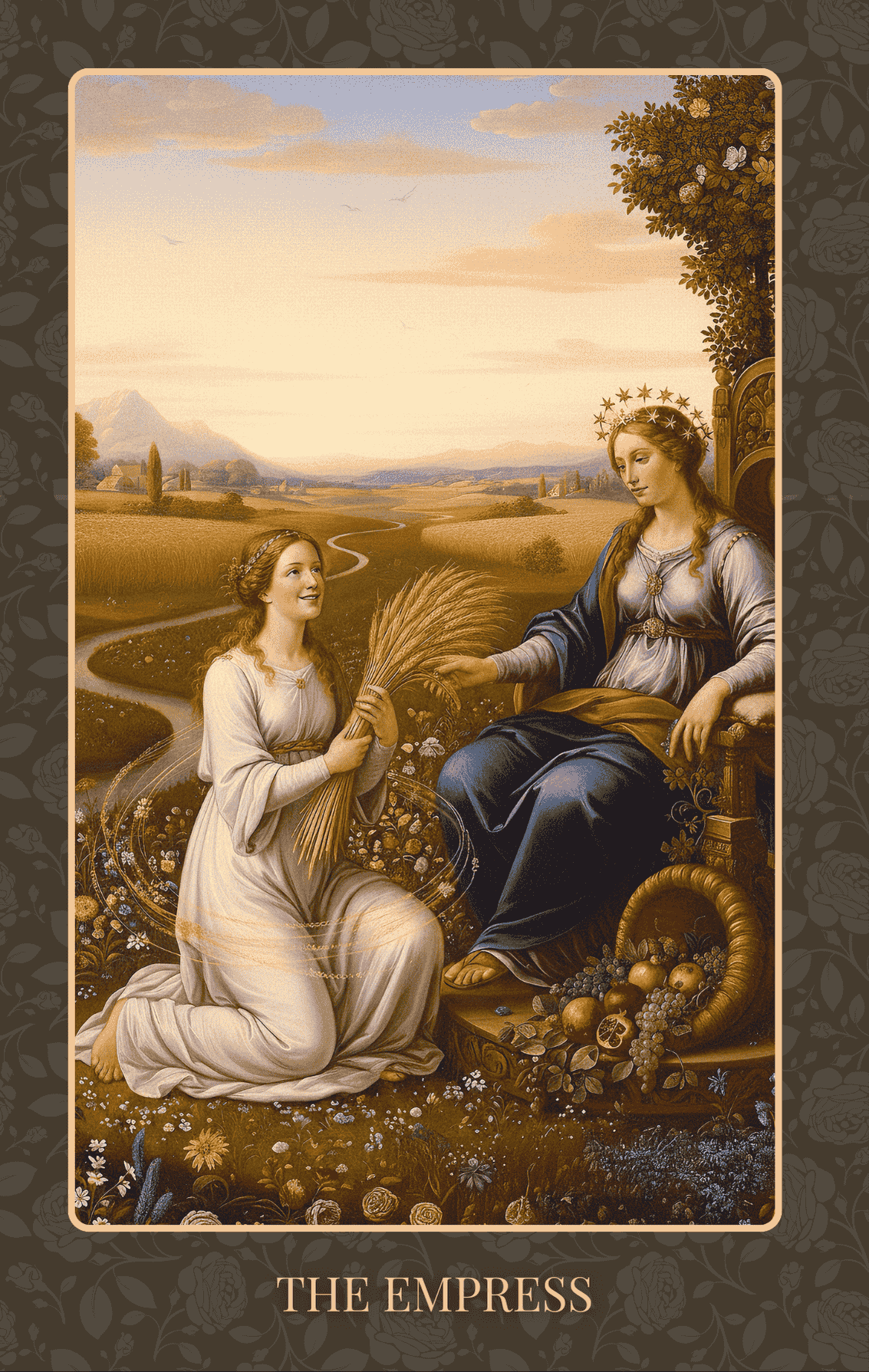 Goddess Tarot-The Empress: Awakening Demeter Goddess and the Power of Creation