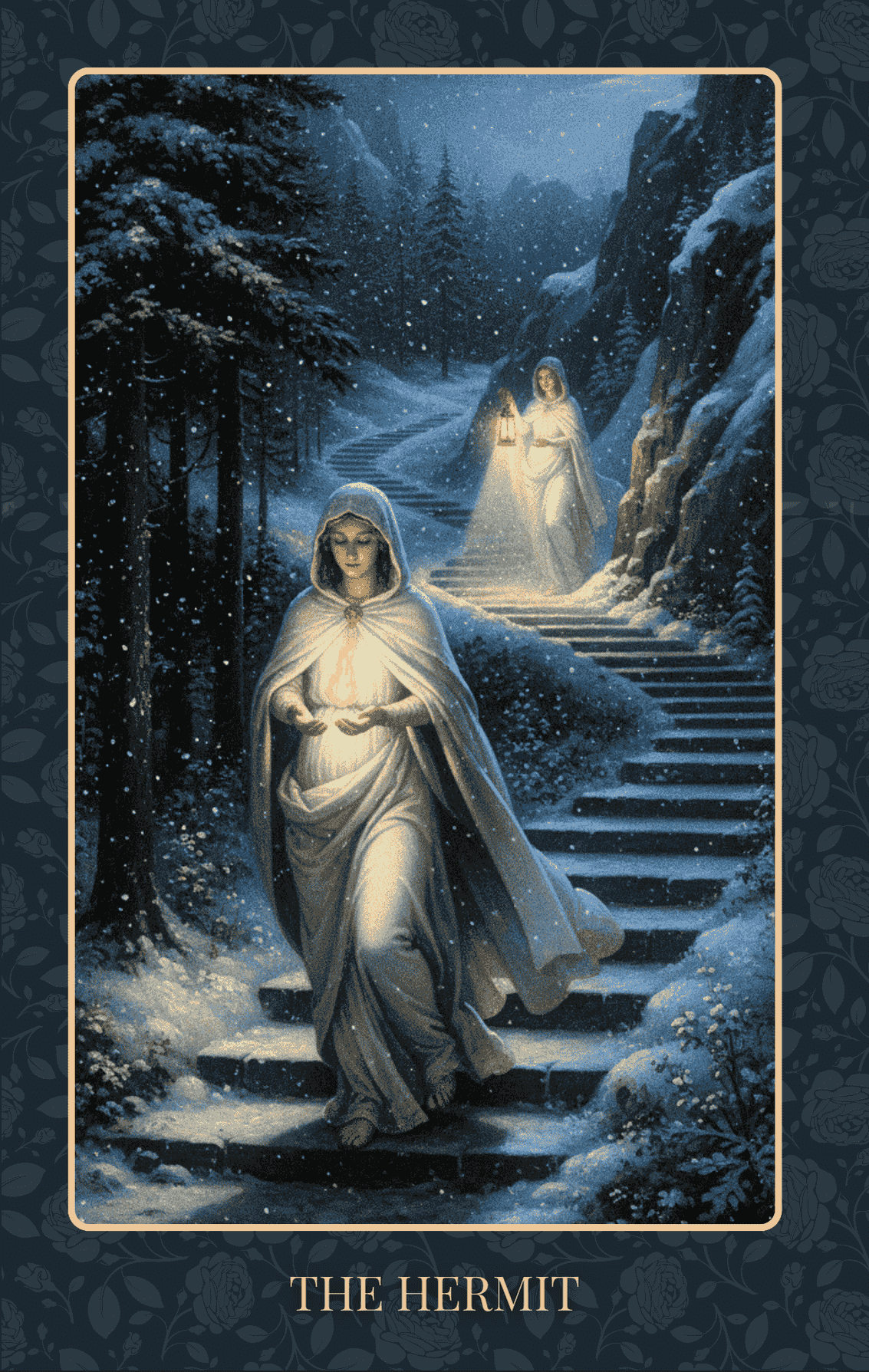 Goddess Tarot-The Hermit: Awakening Hestia Goddess and the Power of Inner Light