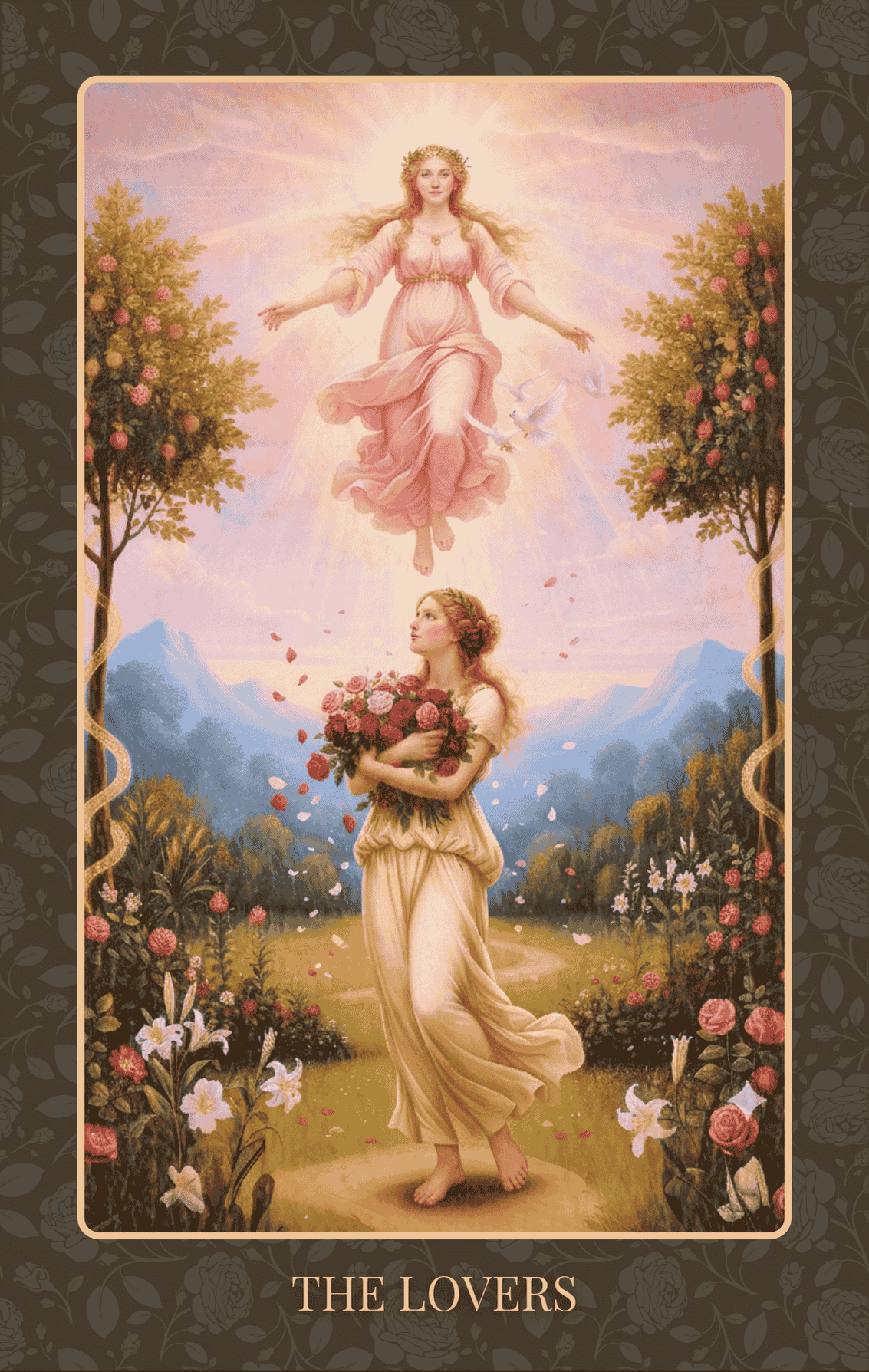 Goddess Tarot-The Lovers: Awakening Aphrodite Goddess and the Power of Choice