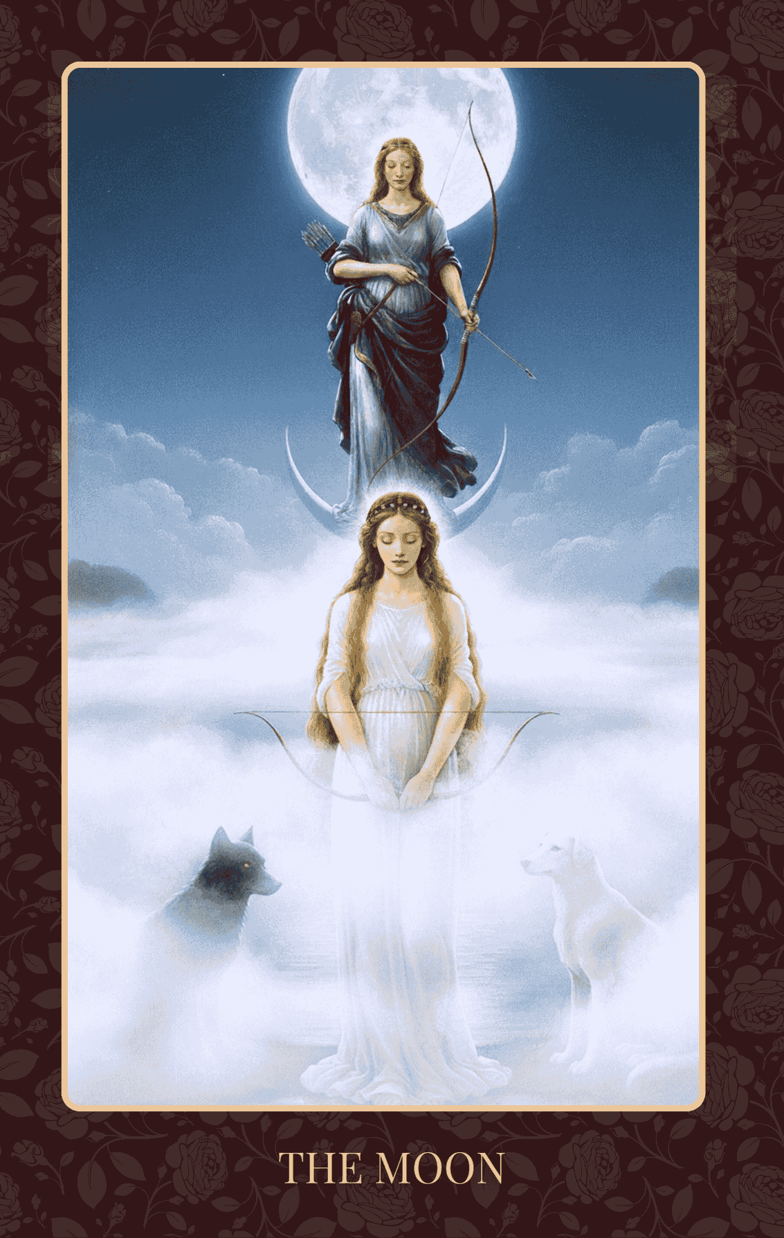 Goddess Tarot-The Moon: Awakening Artemis Goddess and the Power of Intuition