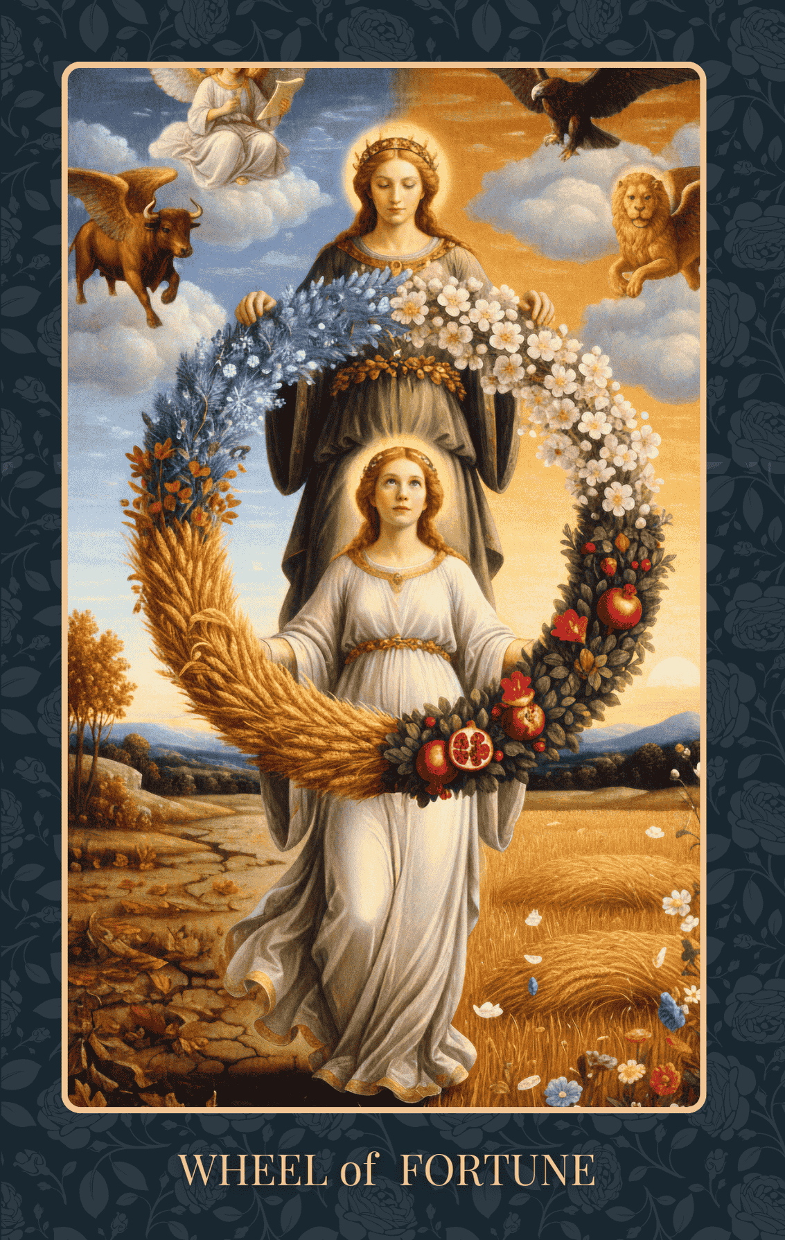 Goddess Tarot-The Wheel of Fortune: Awakening Demeter Goddessand the Power of Cycles