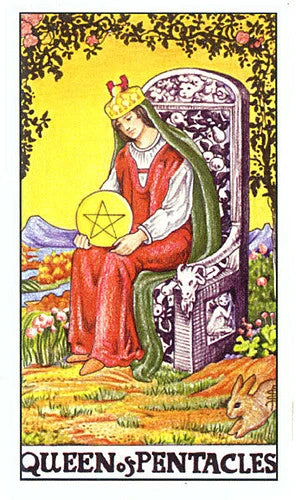 One Card Tarot: The Queen of Pentacles Meaning