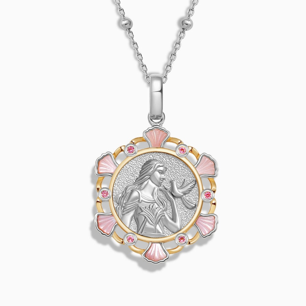 Aphrodite Shell Necklace - Gold Greek Goddess Spiritual Jewelry