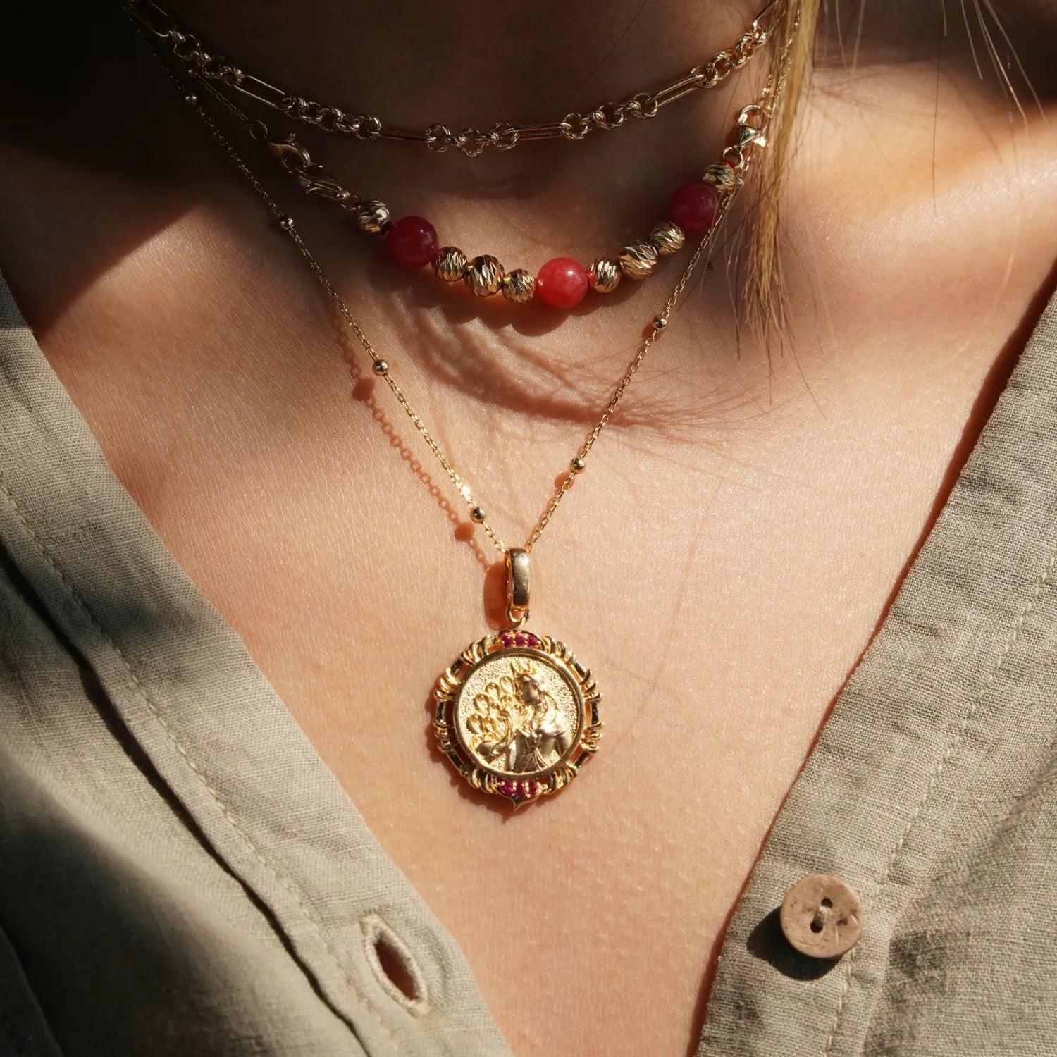 Shell Amulet Aphrodite Shell Amulet – VidaWheel: Empowered by Goddess, Shape your ...