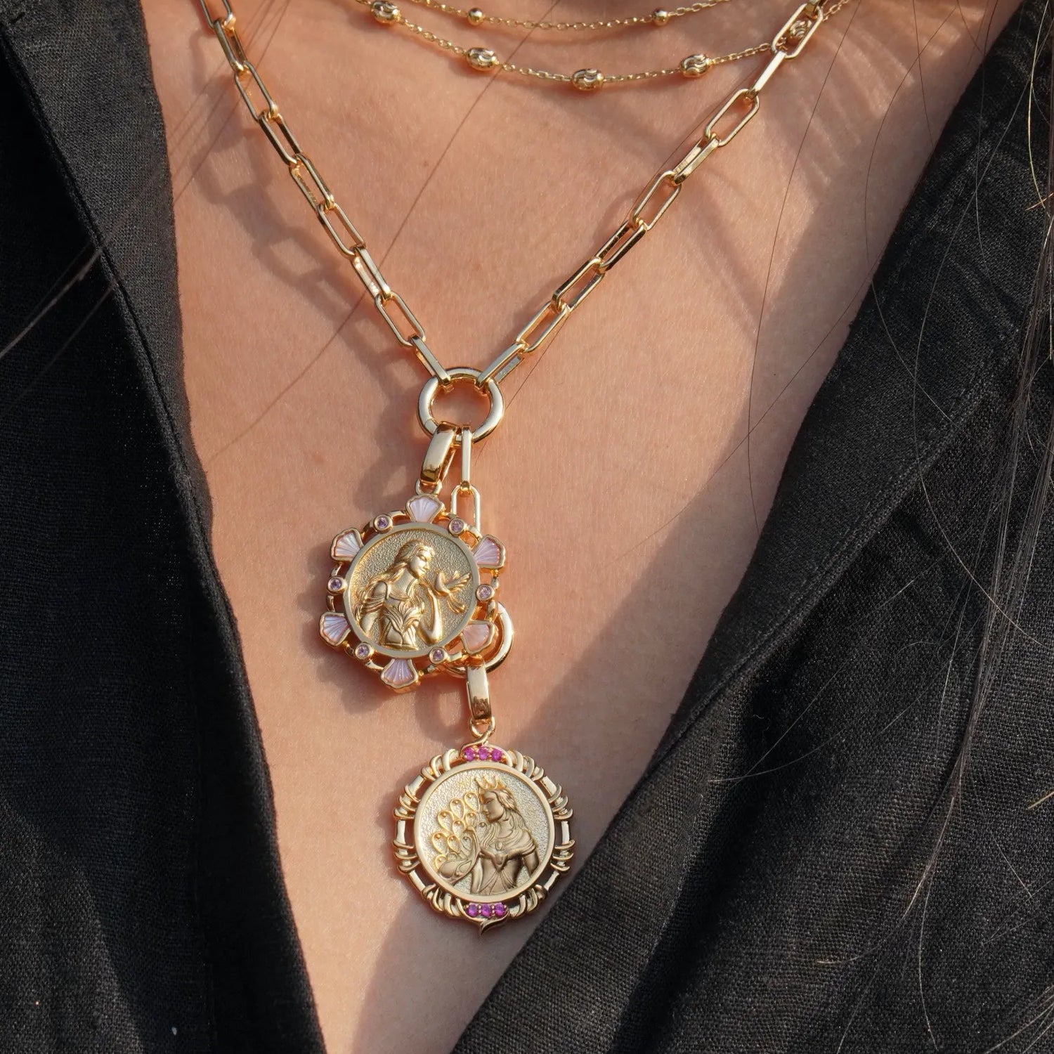 Shell Amulet Aphrodite Shell Amulet – VidaWheel: Empowered by Goddess, Shape your ...